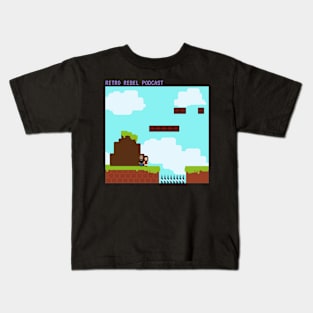 Retro Rebel Podcast - Pixel 2 Kids T-Shirt